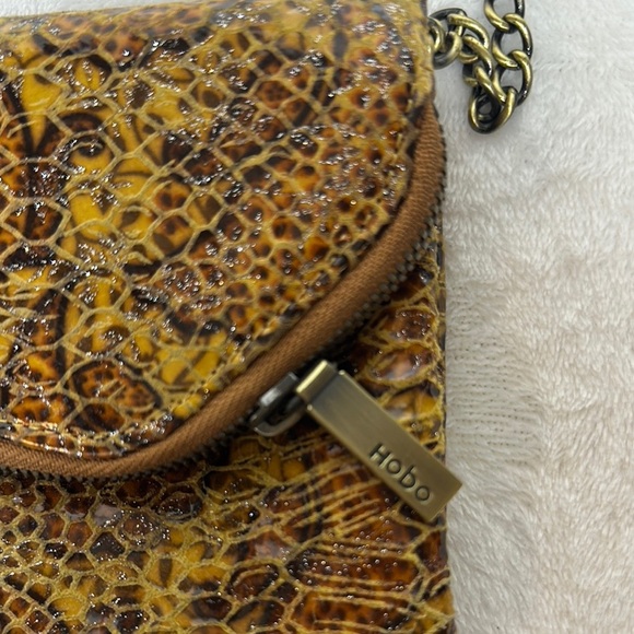 HOBO International Snakeskin Crossbody/ wristlet Bag - Picture 2 of 14